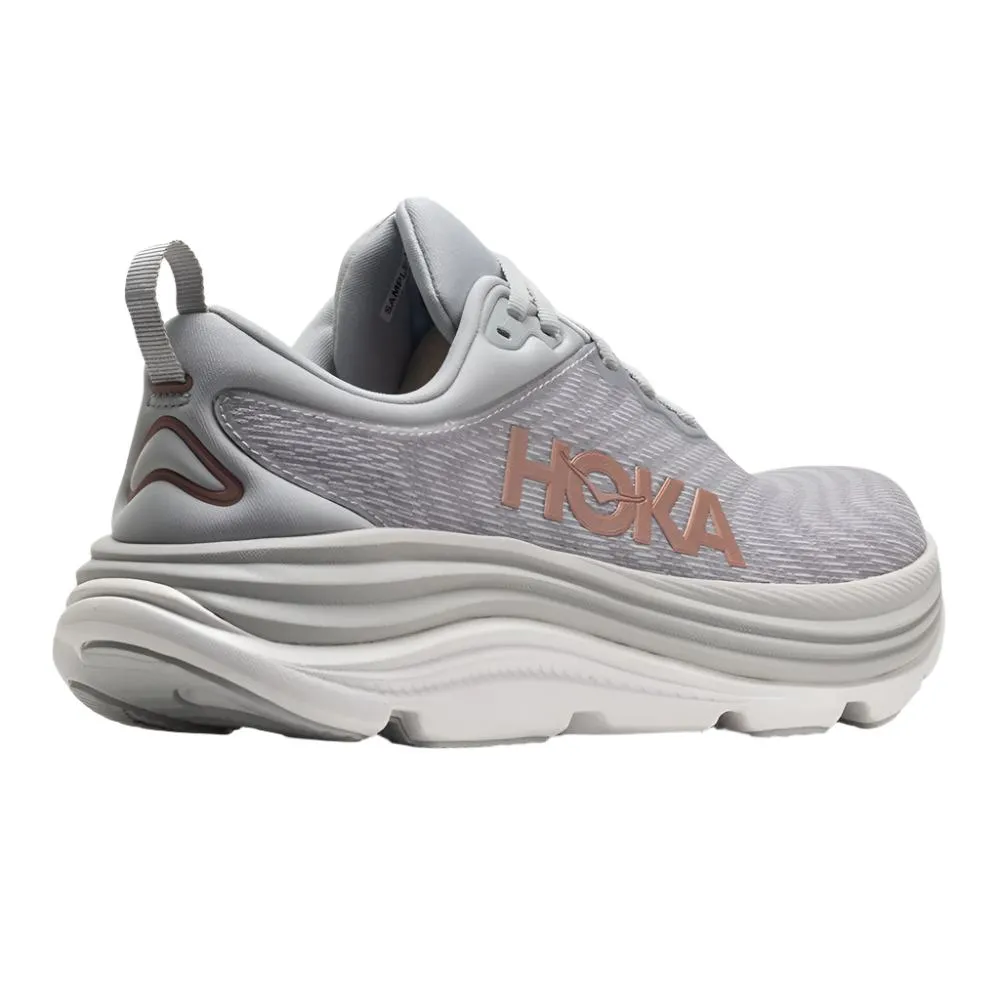 Hoka Women's Gaviota 5 Harbor Mist / Rose Gold Wide