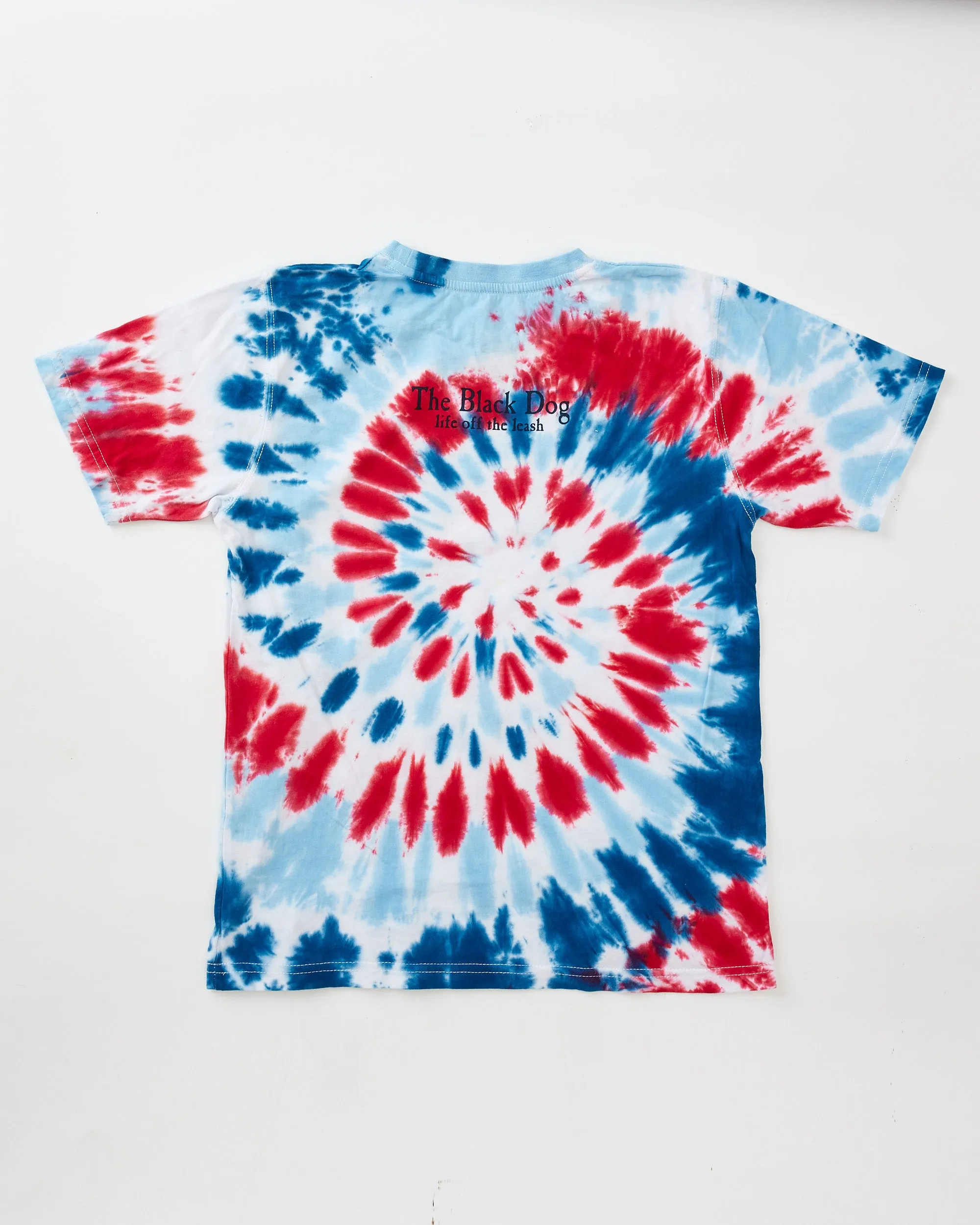 Kids Liberty Tie Dye Shortsleeve Tee