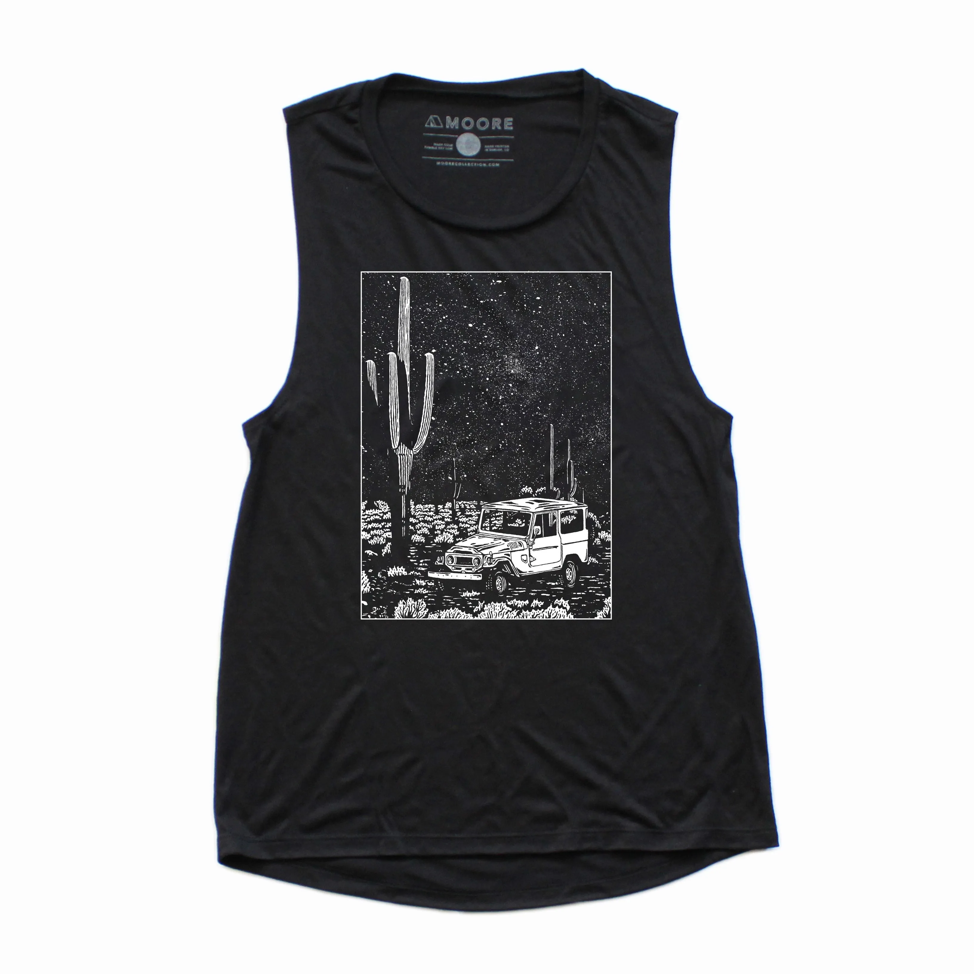 Ladies Desert Cruiser Tank-Black