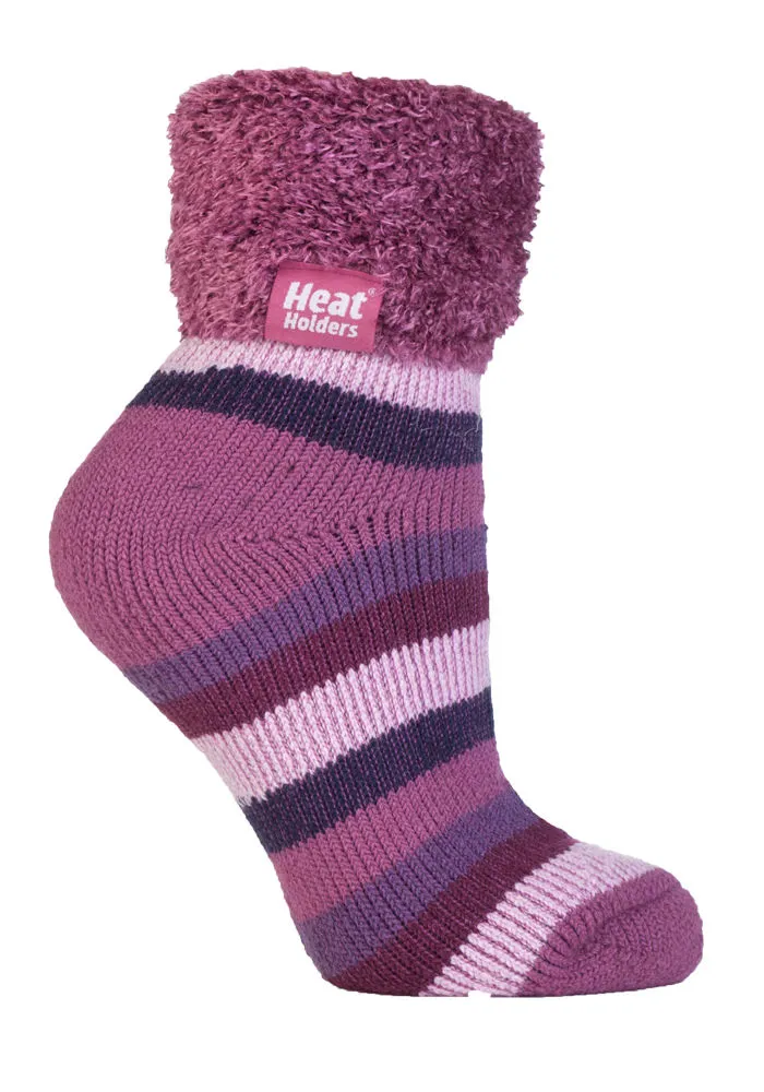 Original Ladies Queenswood Lounge Socks with Feather-Topped Cuffs