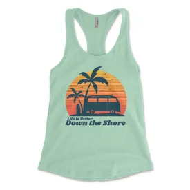 Life Is Better Down the Shore Women's Tank Top