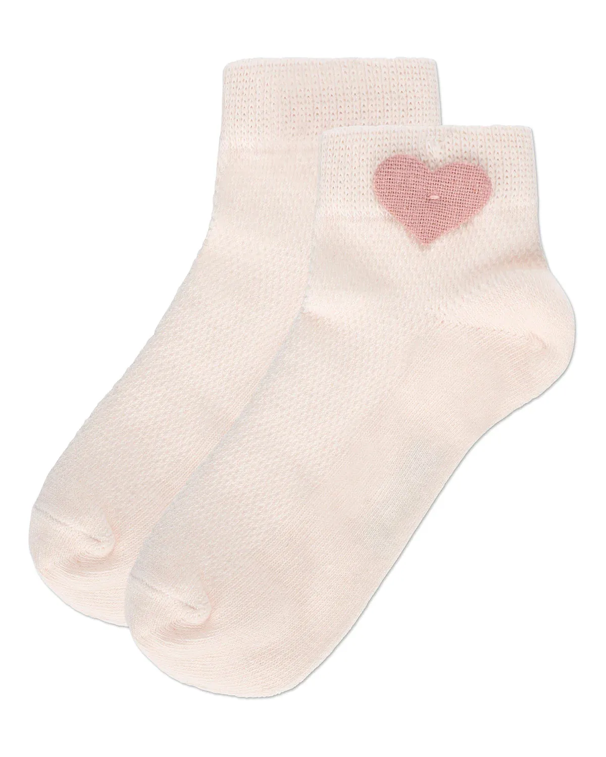 MeMoi Welt Applique Anklet Socks