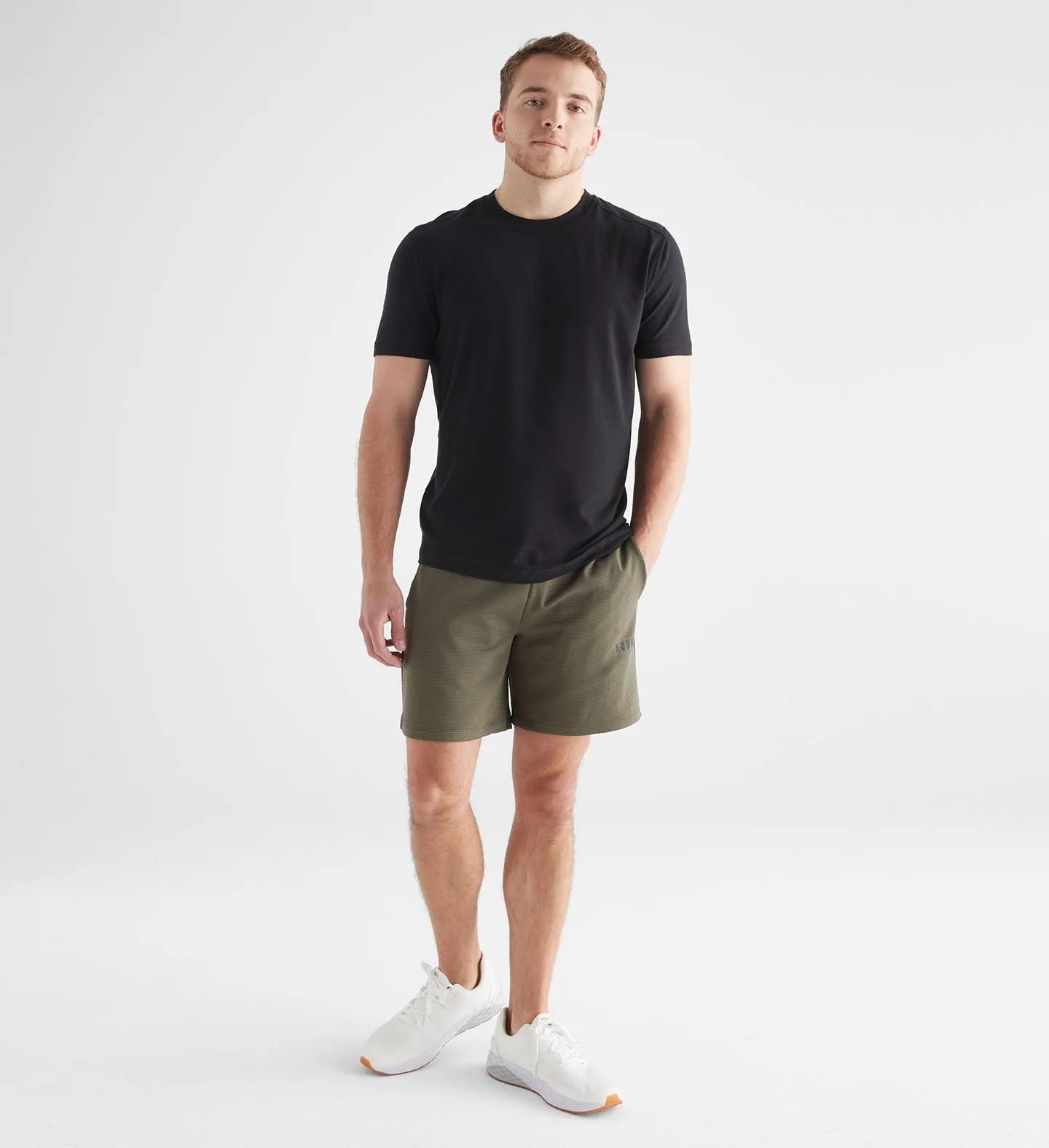 Men's Textured Knit Short 7"