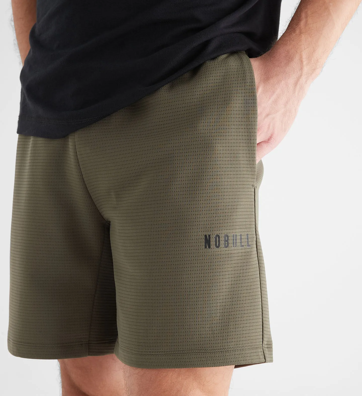 Men's Textured Knit Short 7"