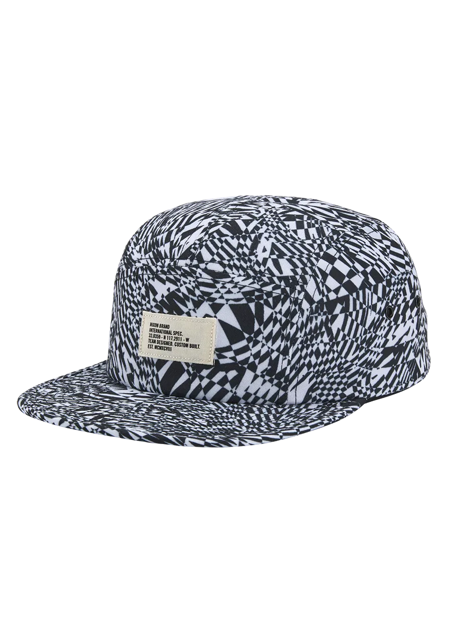 Miguel Strapback Hat - Black Digi Glitch