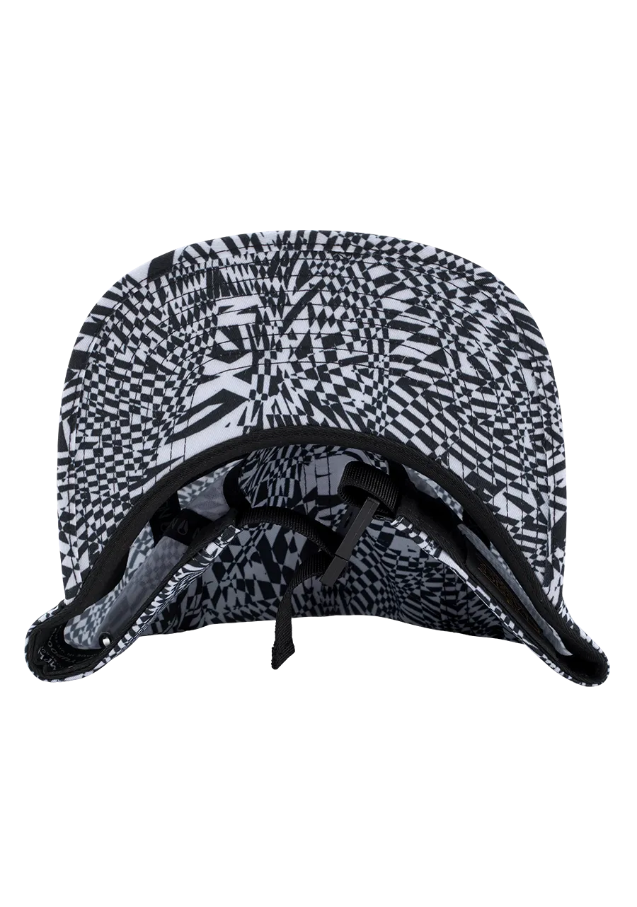 Miguel Strapback Hat - Black Digi Glitch