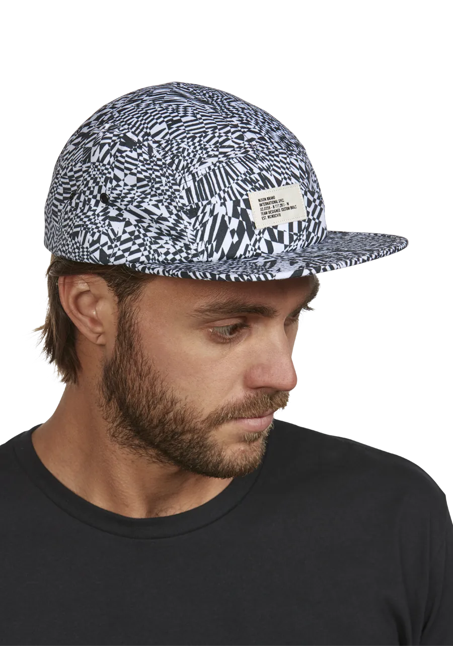 Miguel Strapback Hat - Black Digi Glitch