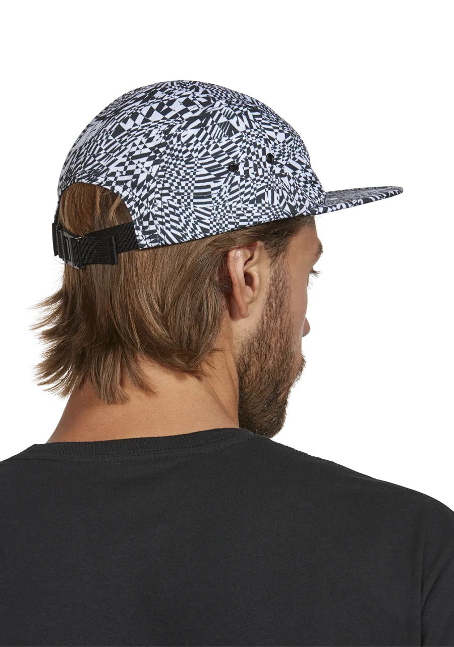 Miguel Strapback Hat - Black Digi Glitch