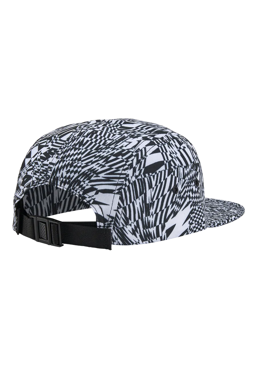 Miguel Strapback Hat - Black Digi Glitch