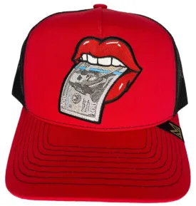 MV MONEY TONGUE TRUCKER HATS (MORE COLORS)