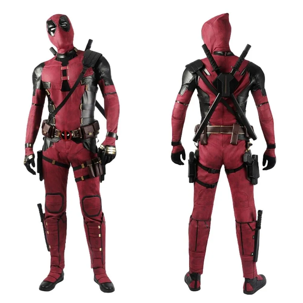 【New Arrival】Xcoser Deadpool&Wolverine Wade Wilson Wolverine Cosplay Costume Jumpsuit Outfit