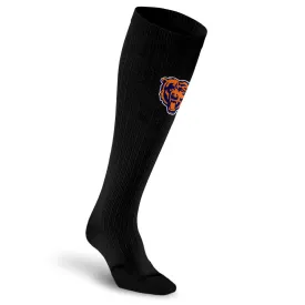 NFL Black Compression Socks, Chicago Bears