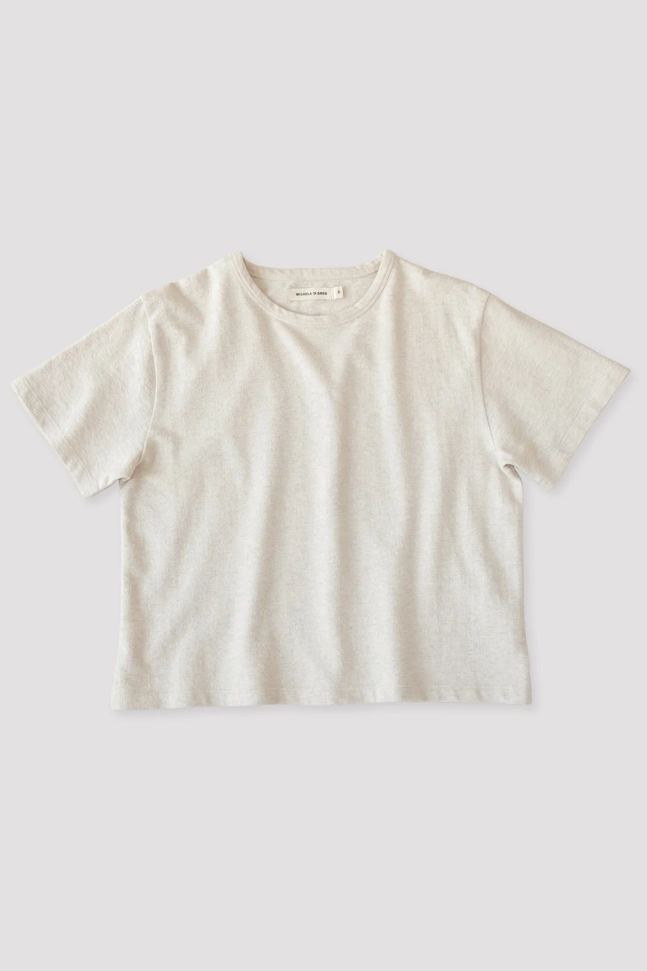 Oatmeal Terry Tee