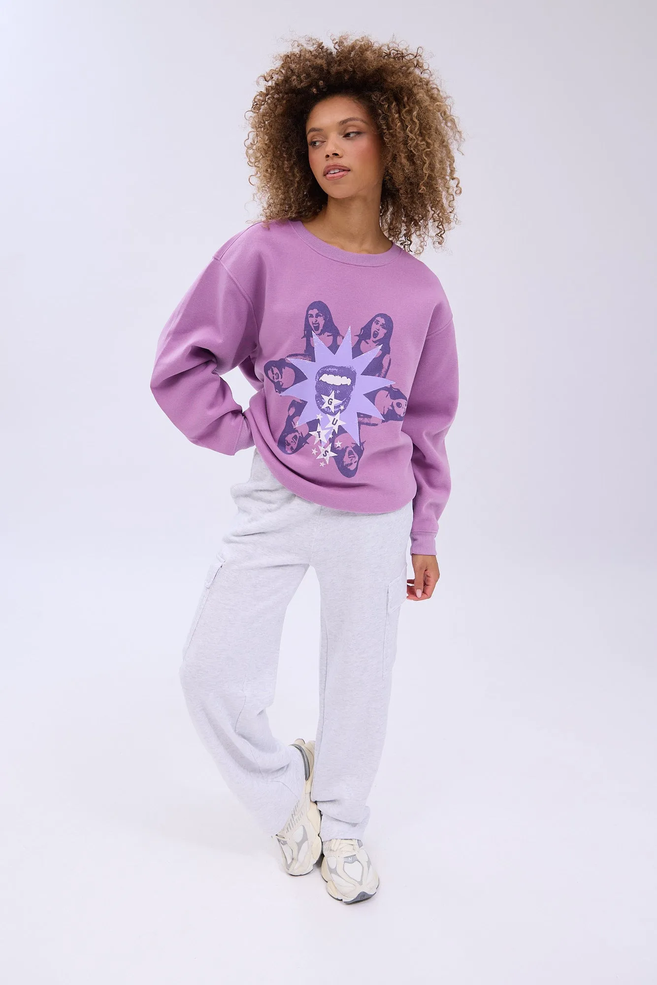 Olivia Rodrigo Graphic Crew Neck Relaxed Sweatshirt