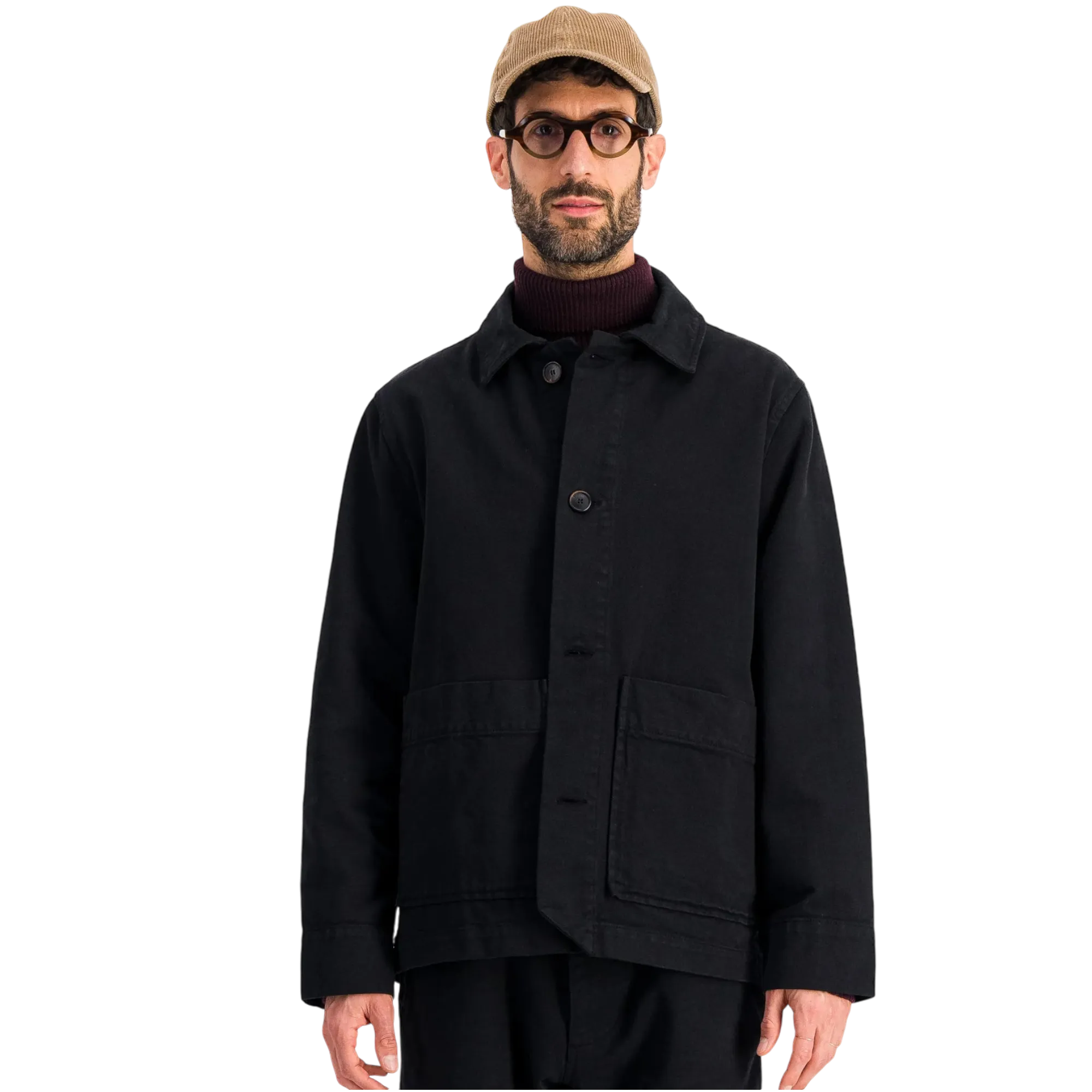 Parages Dubliner Twill Jacket Black