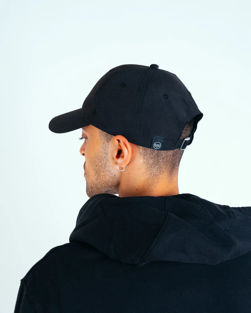 Plant Faced RECYCLED Dad Hat - Black & White