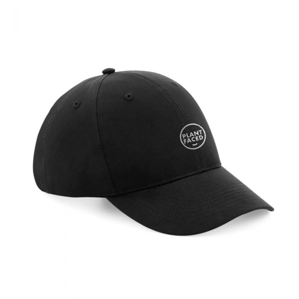 Plant Faced RECYCLED Dad Hat - Black & White