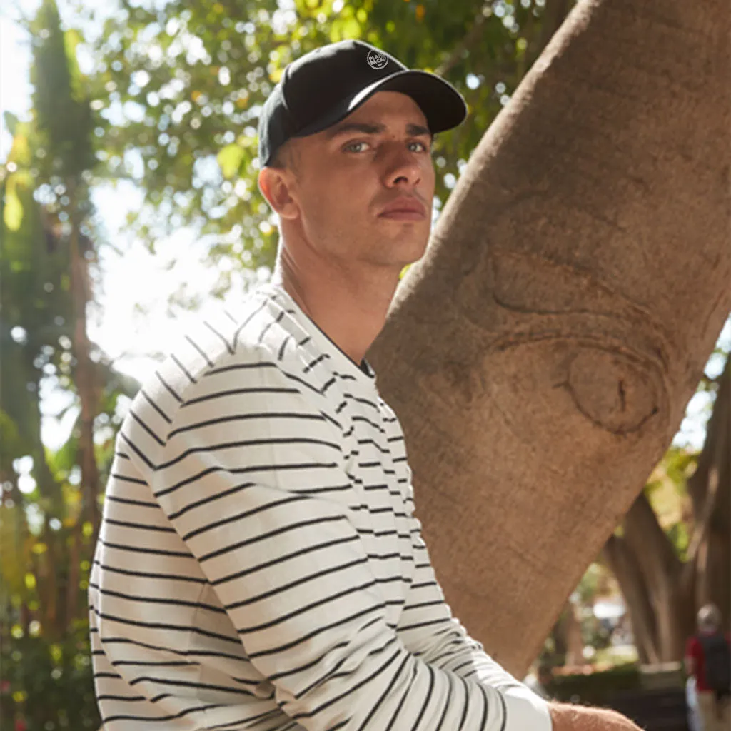 Plant Faced RECYCLED Dad Hat - Black & White