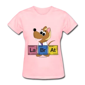 "Lab Rat Periodic Table" (blonde) - Women's T-Shirt