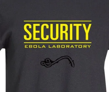 "Security Ebola Laboratory" - Men's T-Shirt