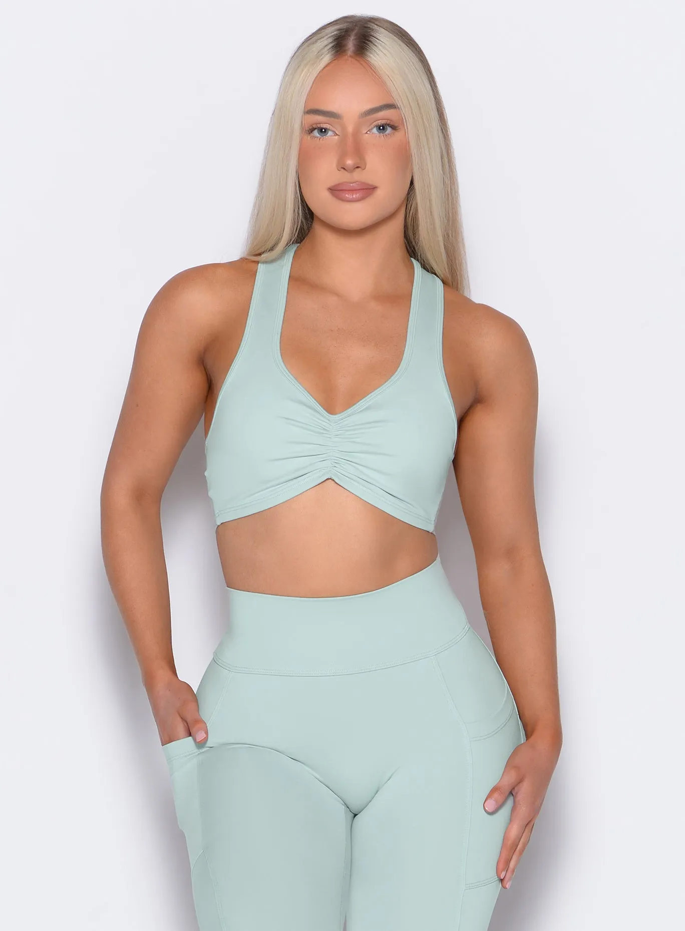 Scrunch Tank Bra