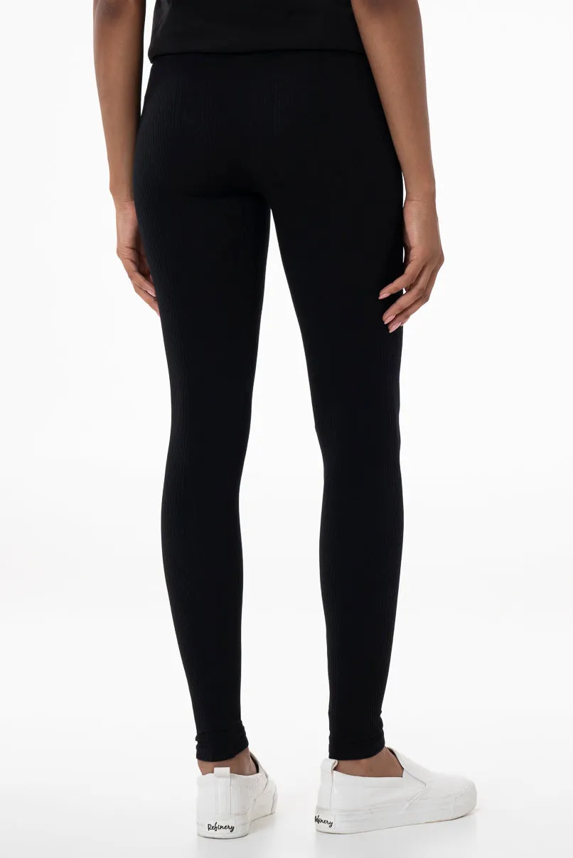 Seamless Leggings _ 144092 _ Black