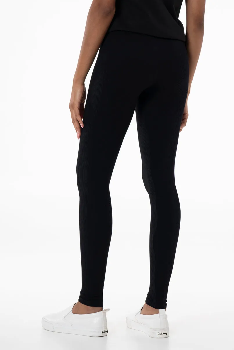 Seamless Leggings _ 144092 _ Black