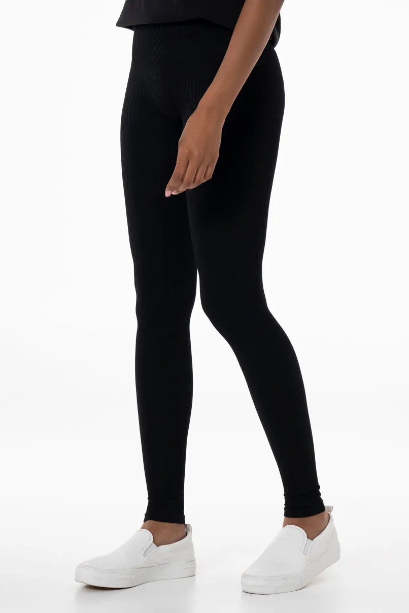 Seamless Leggings _ 144092 _ Black