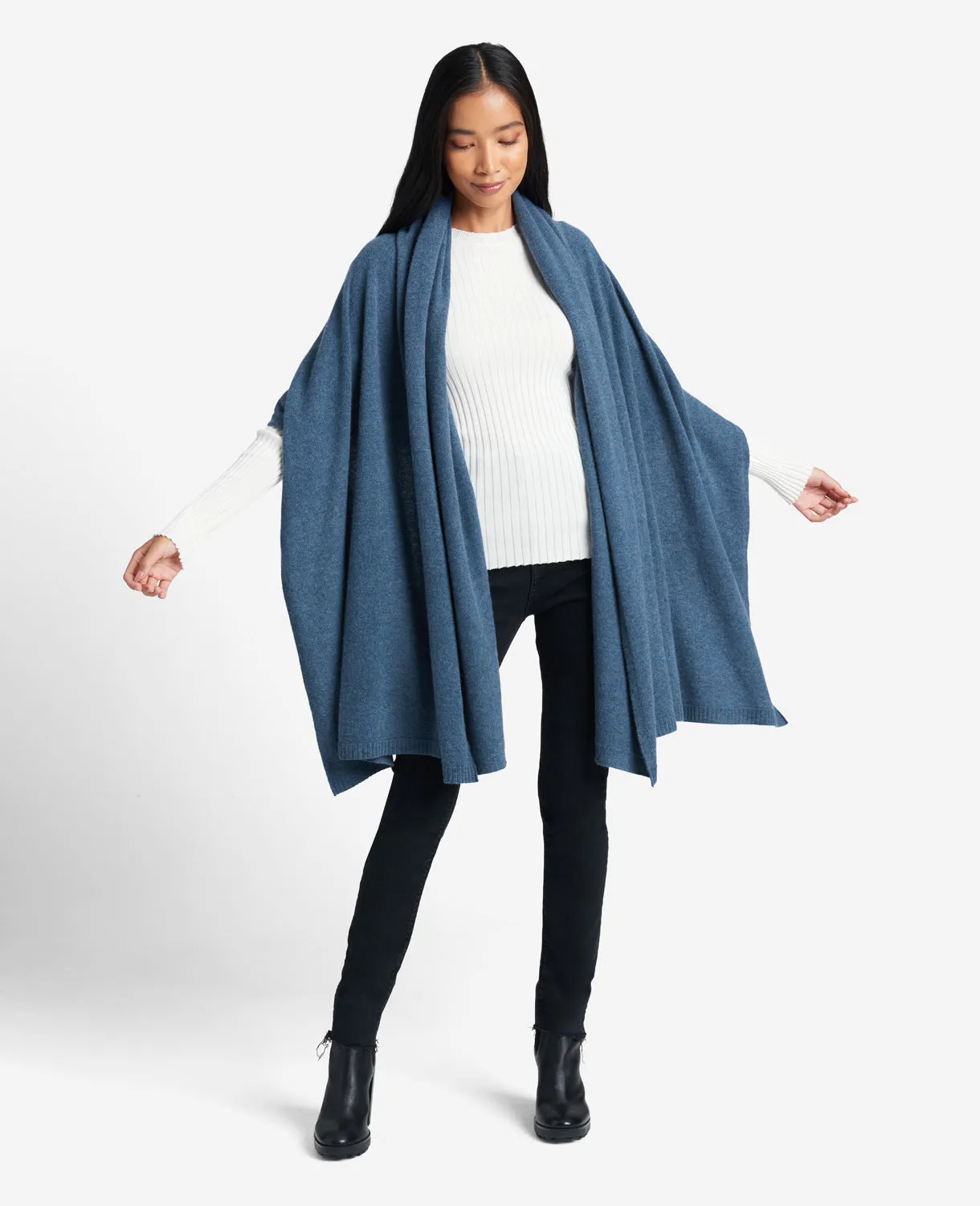 Site Exclusive! Pure Cashmere Multi-Wear Wrap