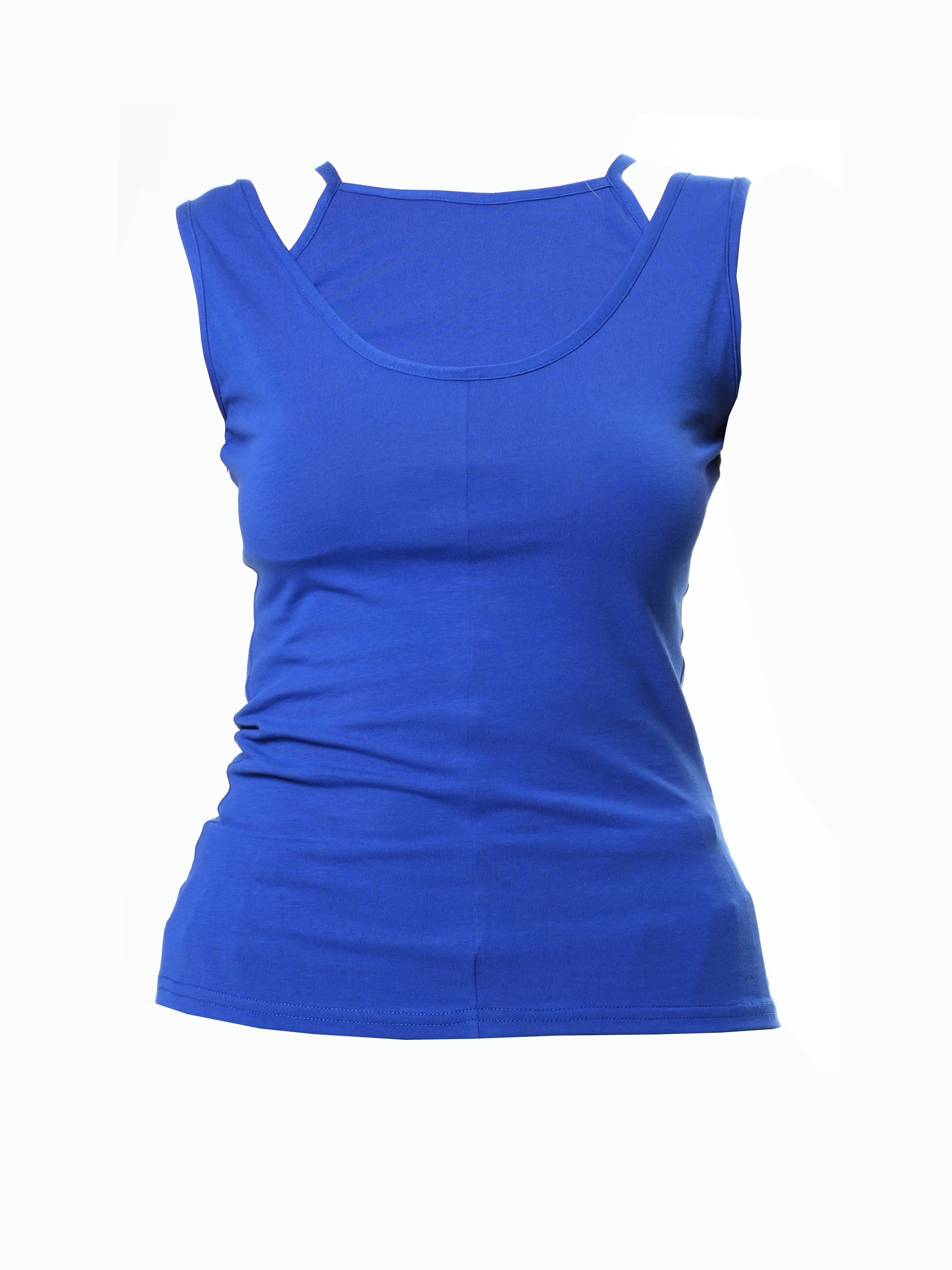 Sleeveless Fitted Top