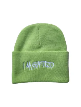 Slime Beanie in Neon Green