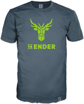 T-Shirt 14Ender® Logo HD dark slate