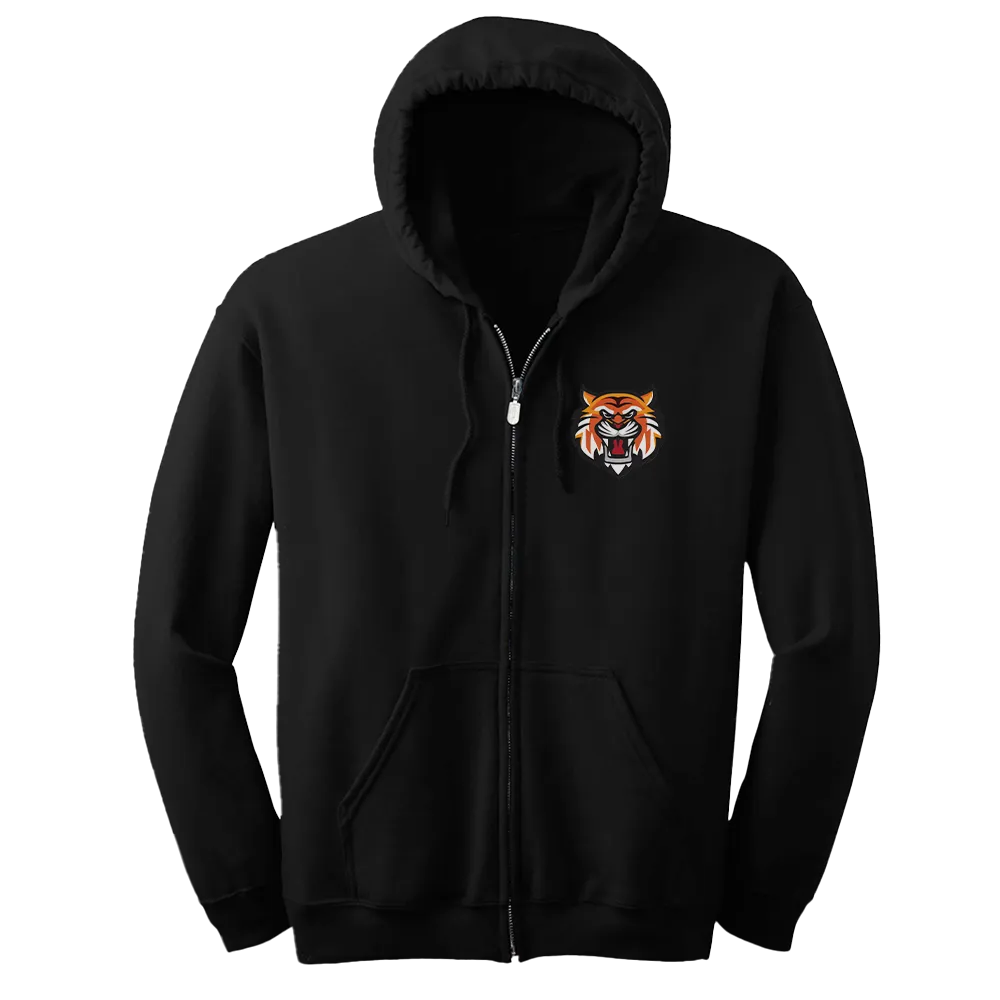 The Walking Dead Kingdom Collegiate Fleece Zip-Up Hooded Sweatshirt