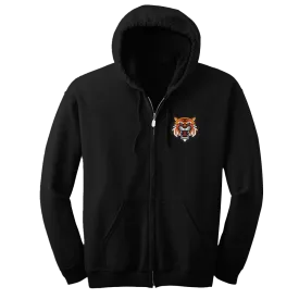 The Walking Dead Kingdom Collegiate Fleece Zip-Up Hooded Sweatshirt