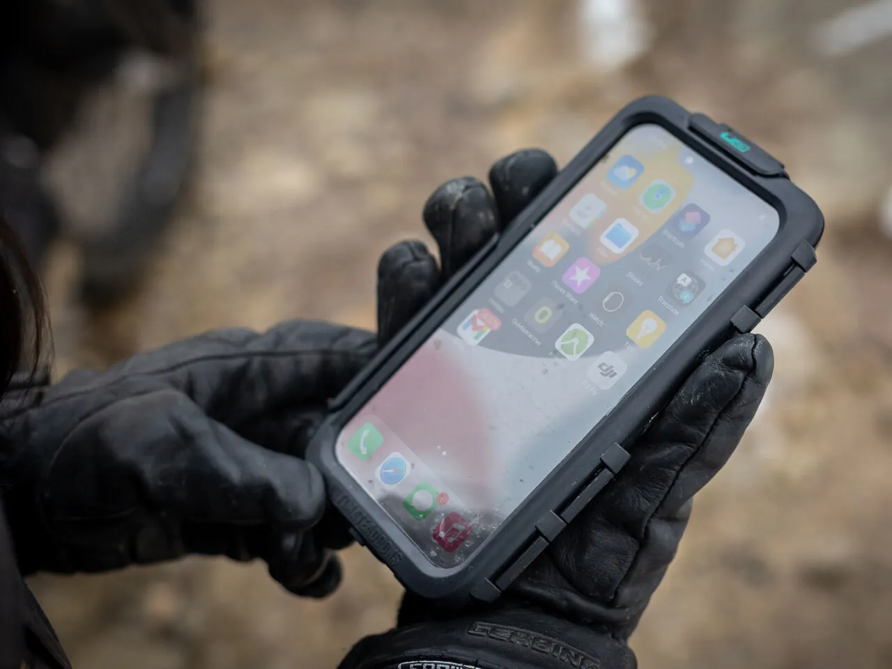 Tough Waterproof Motorcycle Mount Case for Apple iPhone 13 Series