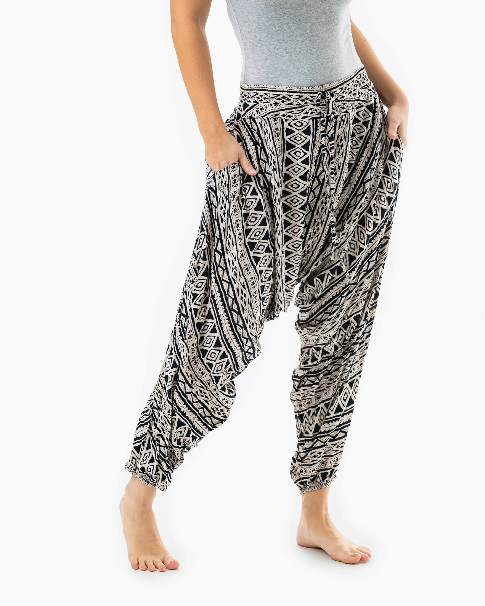 Tribal Savannah Harem Pants