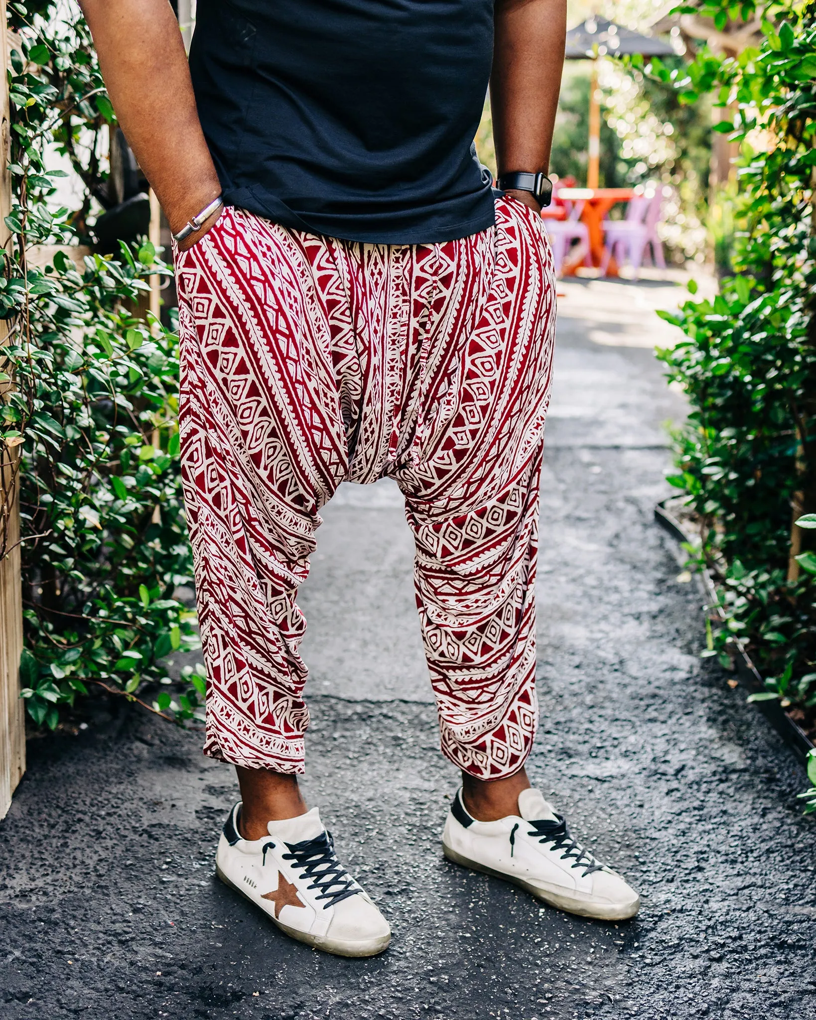 Tribal Savannah Harem Pants