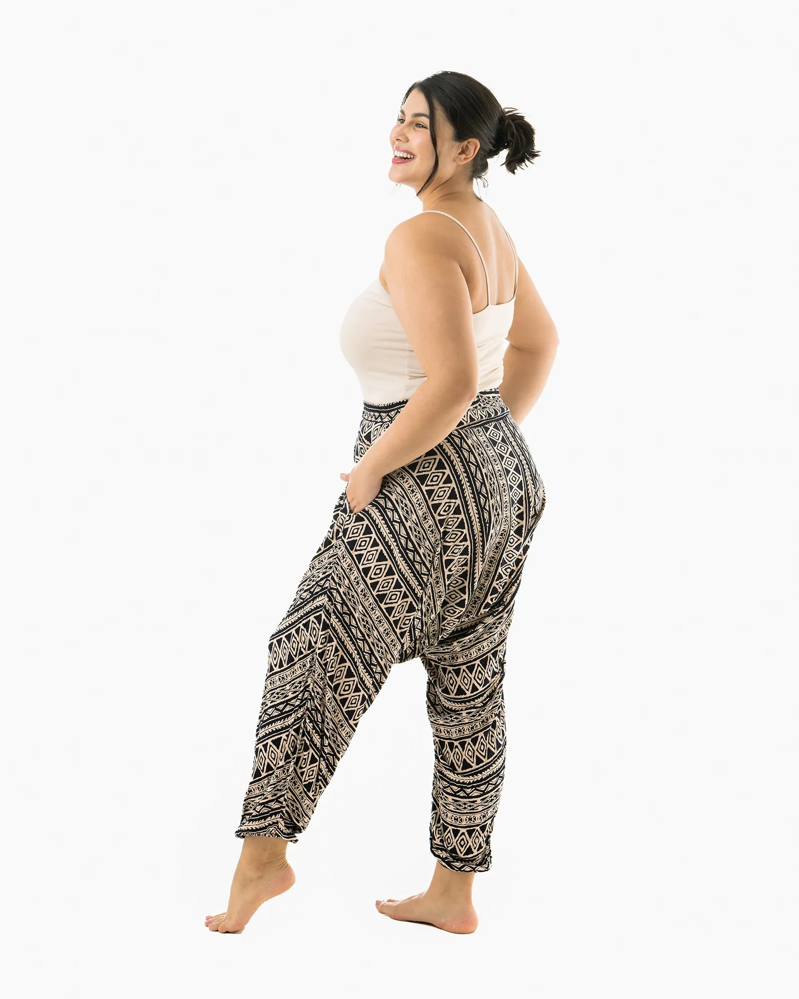 Tribal Savannah Harem Pants