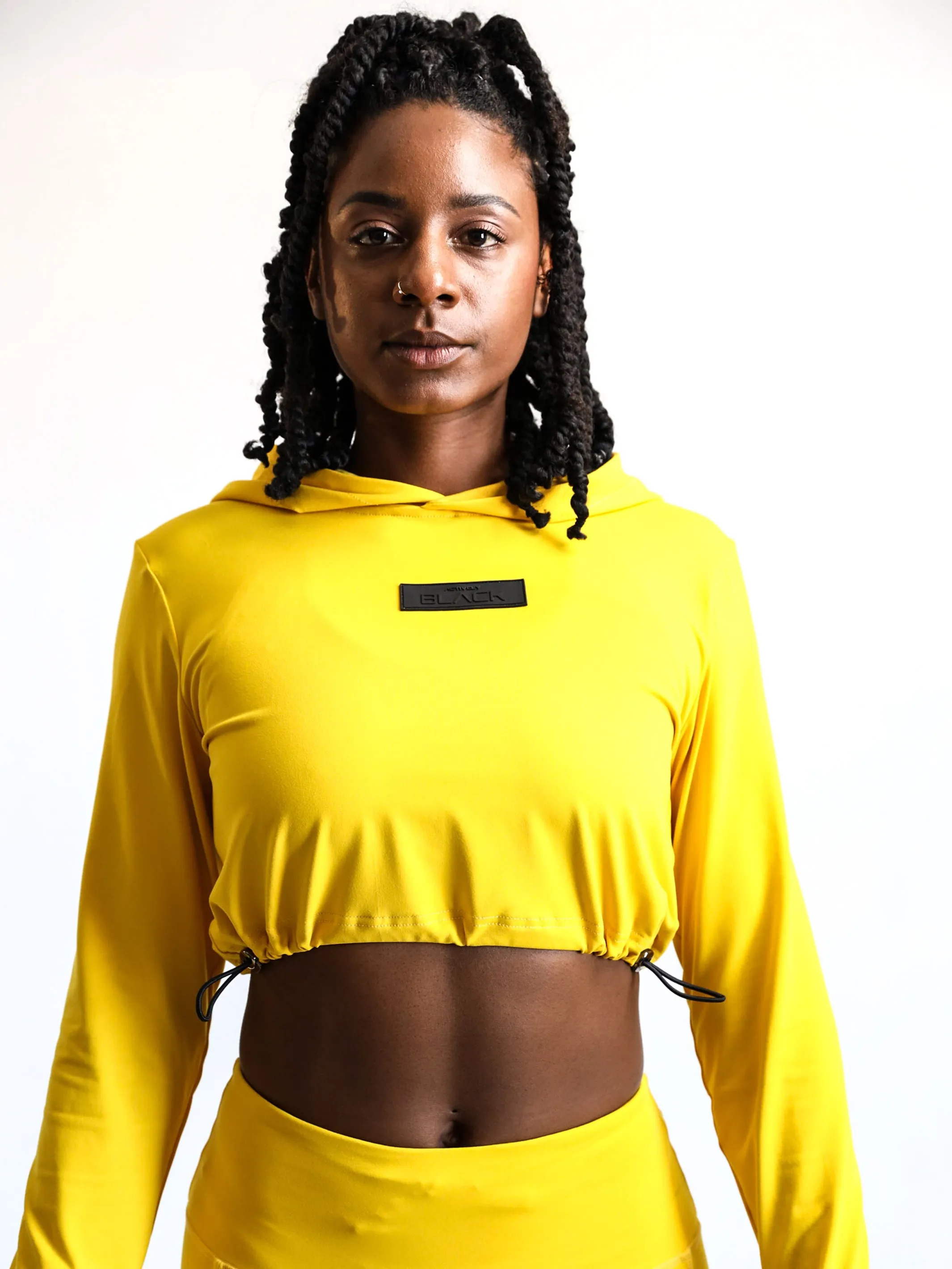 Women's Color Collection Athleisure Crop Hoodie